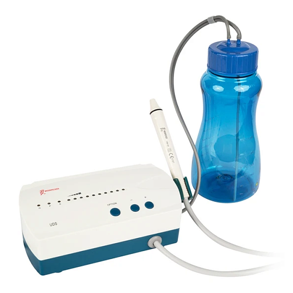 Скалер ультразвуковой автономный UDS - автономная вода, 6 насадок в комплекте (G1x2, G2, G4, P1, E1)