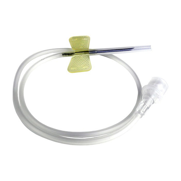 Устройство для вливания в малые вены - игла-бабочка LUER LOCK 19G (1,10х19мм) SFM