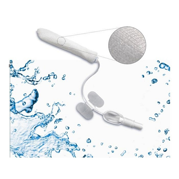 Тампон для остановки носового кровотечения (эпистаксический) с баллоном, односторонний, 75мм