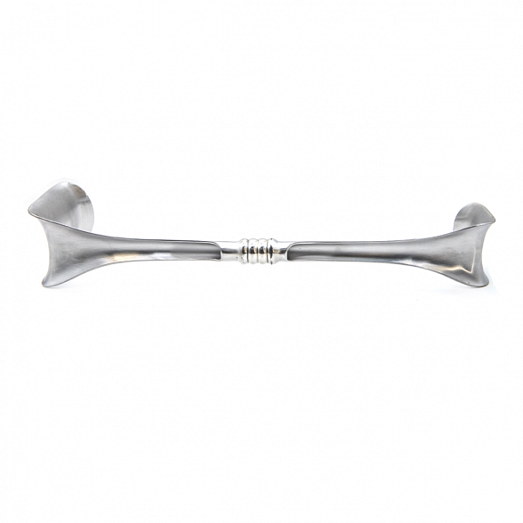 Зеркало двухстороннее по Ричардсону, длина 290 мм. (из набора инструментов для легочной хирургии), Surgiwell