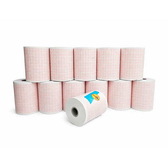 Бумага для ЭКГ «Аксион» 1Т-07 пластиковая втулка 57 мм