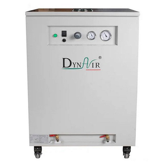 Компрессор DA7001CS с кожухом, 152 л/мин, ресивер 30, безмасляный, Jiangsu Dynamic Medical Technology