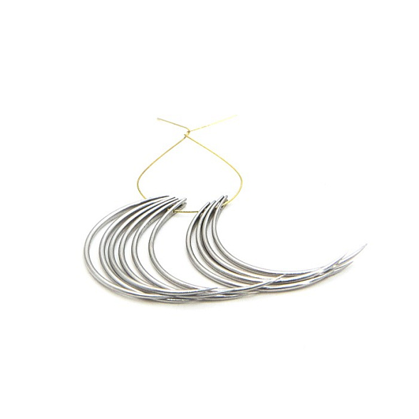 Игла хирургическая атравматическая INTRARICH для наложения швов (N(II) H/29/0.75-S), многоразовая, 100шт/уп (10 блистеров по 10шт)