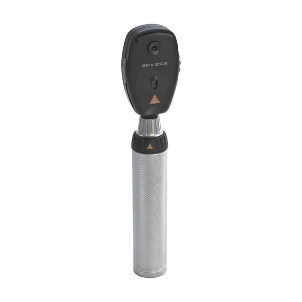 Офтальмоскоп прямой BETA 200S с рукояткой перезаряжаемой BETA ТR (4USB) Heine