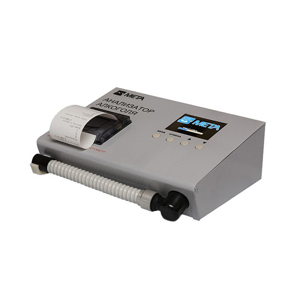 Малогабаритный анализатор концентрации паров этанола со встроенным принтером АКПЭ-01.01М