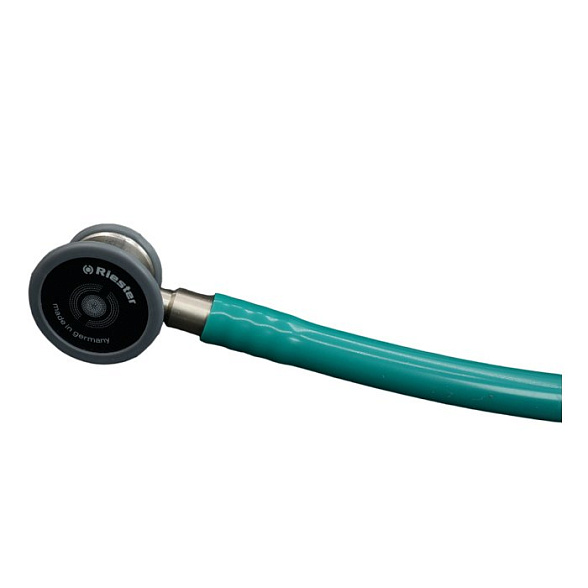 Duplex 2.0 Neonatal стетоскоп для новорожденных, нержавеющая сталь зеленый, Riester