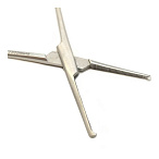 Зажим кровоостанавливающий 1х2 зубый зубчатый прямой N 1 150мм Surgicon