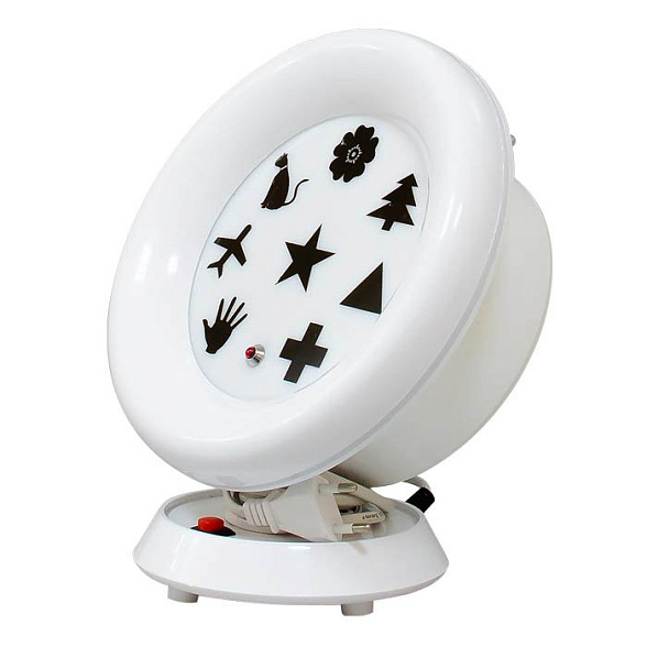 Тренажер для стимуляции сетчатки глаза панорамными фигурными «слепящими» полями Амблиопанорама