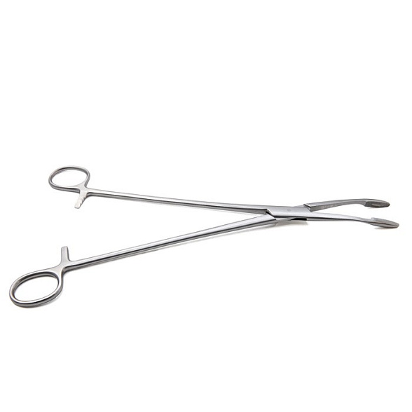 Корнцанг медицинский GROSS-MAIER, изогнутый, 260 мм (Щ-20-2р), МИЗТ