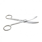 Ножницы тупоконечные, вертикально-изогнутые, 160 мм, Surgiwell