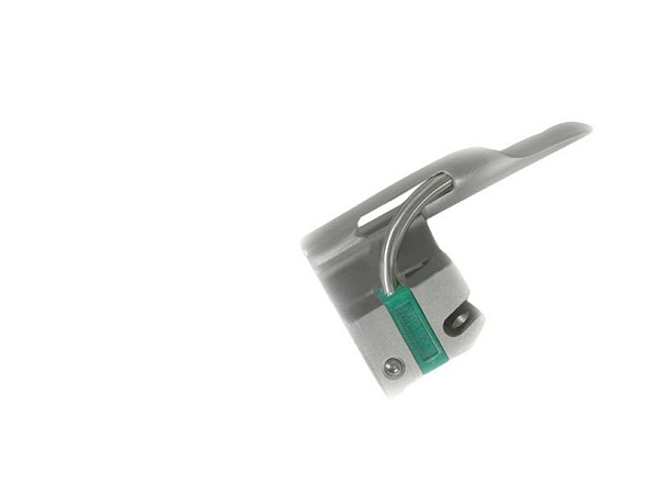 Ларингоскоп с набором клинков Miller фиброоптический (№ 00, 0, 1, 2, 3, 4) на батарейках, лампочка ксенон, прямой клинок, без сумочки