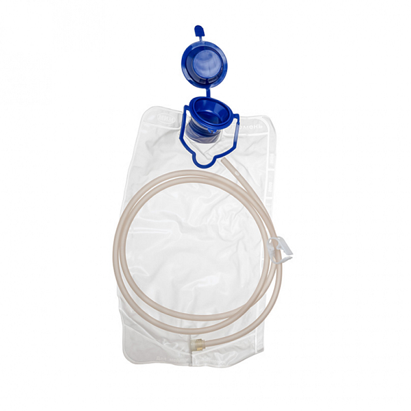 Кружка Эсмарха однократного применения с крышкой (устройство для ирригоскопии исполнение III)