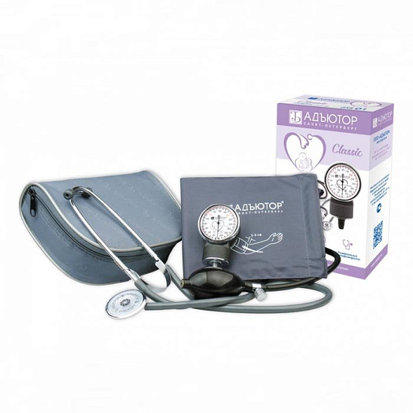 Измеритель артериального давления ИАД-01-1- «Адъютор», комплектация 3