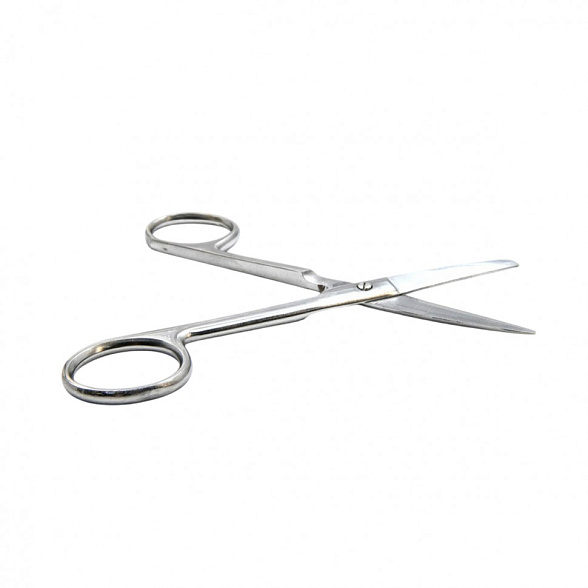 Ножницы медицинские твердосплавные с одним острым концом, прямые 140 мм, Surgiwell