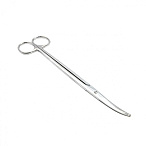 Ножницы для рассечения мягких тканей в глубоких полостях, вертикально-изогнутые, армированные твердым сплавом 230 мм, Surgiwell