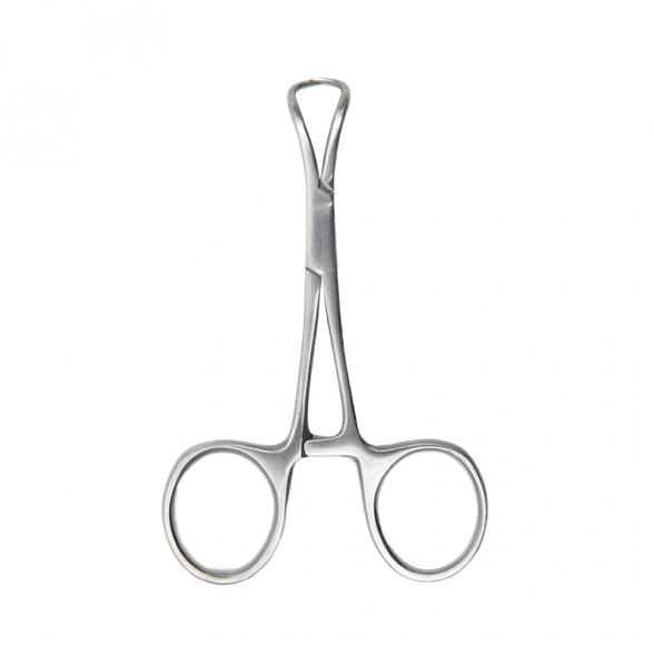 Зажим для операционного белья (цапка) по Бекгаузу, 9,5 см