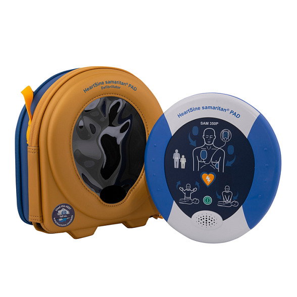Автоматический внешний дефибриллятор Samaritan PAD 350P с принадлежностями HeartSine