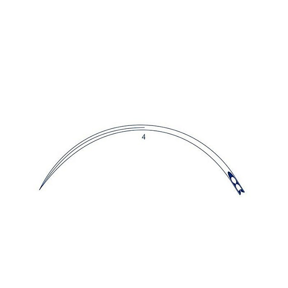 Игла хирургическая 4, серии BV-580 полукруглая 1/2 окружности Medicor