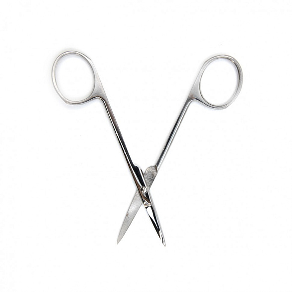 Ножницы глазные тупоконечные, прямые, 113 мм. Surgiwell