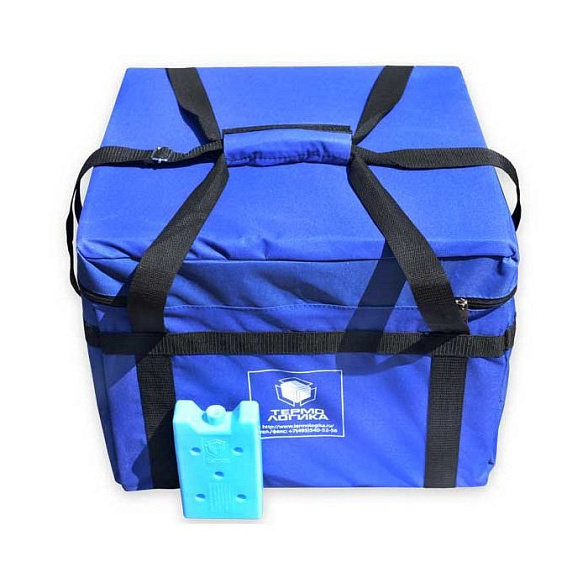 Термоконтейнер Т-25 XPS-НК-С в сумке чехле + хладоэлемент ХТЛ-3, 15 шт.