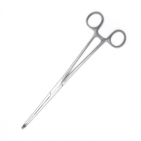 Зажим медицинский кровоостанавливающий для глубоких полостей, детский изогнутый, № 2, 225 мм (З-95-2р), МИЗТ