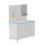 Лабораторный стол-мойка МО НВК 1200 ПП