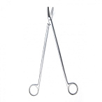 Ножницы сосудистые вертикально-изогнутые под углом, 250 мм (Н-28р), МИЗТ