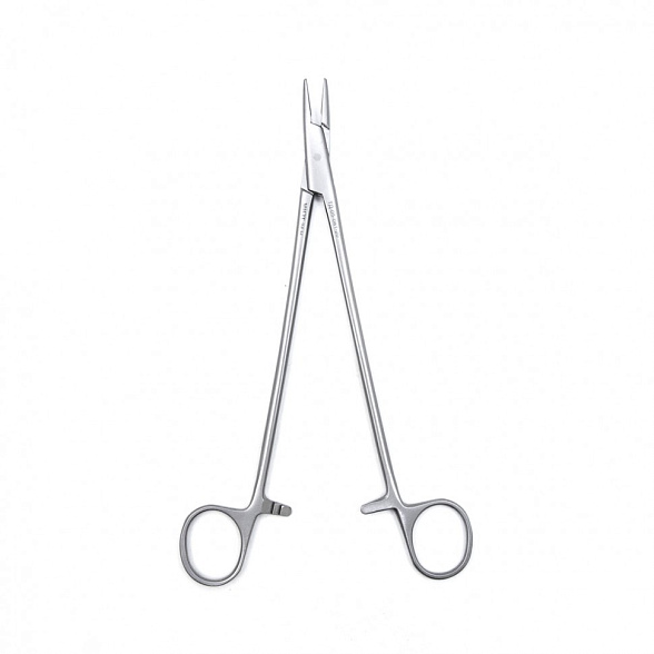 Иглодержатель MAYO-HEGAR, сосудистый, прямой, 200 мм (И-10-5кр), МИЗТ