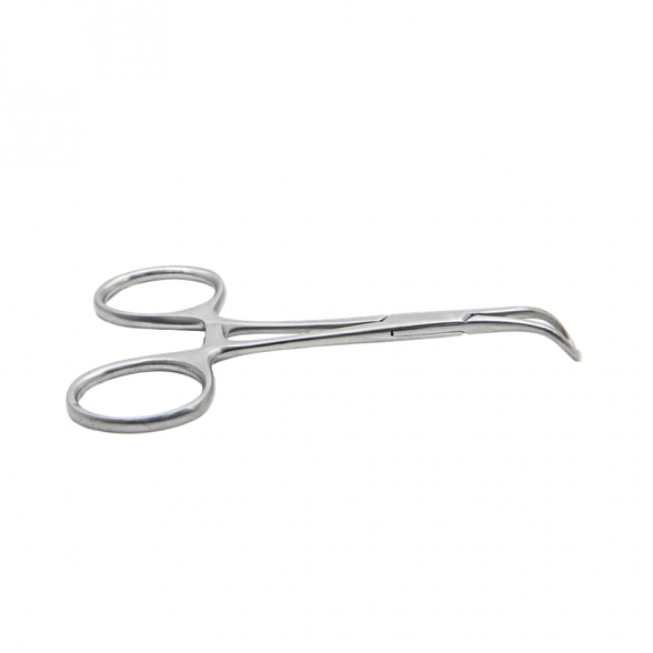 Зажим для операционного белья (цапка) по Бекгаузу, 9,5 см
