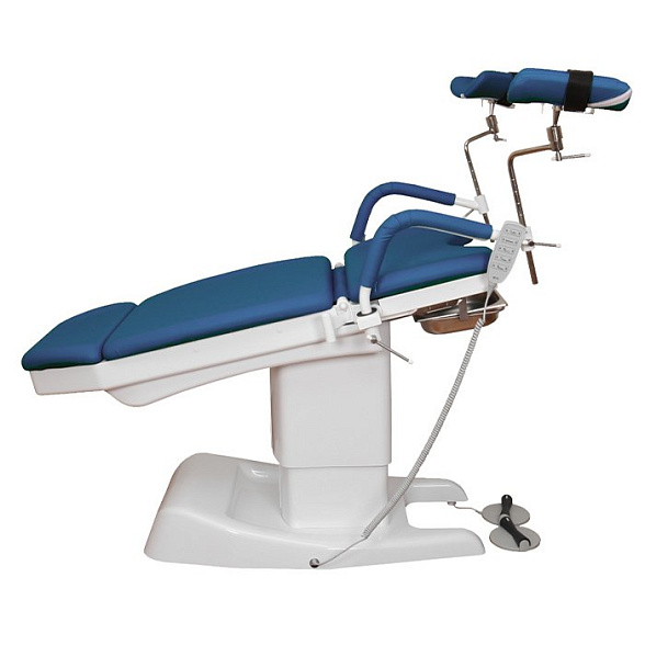 Кресло гинекологическое КГ‑6 с электрической регулировкой высоты подколенников