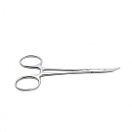 Зажим медицинский HALSTED-MOSQUITO, кровоостанавливающий, для новорожденных, изогнутый по плоскости, 125 мм (З-121р), МИЗТ