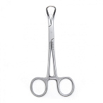 Зажим медицинский BACKHAUS, с кремальерой, длина 130мм. (&З-39р), МИЗТ