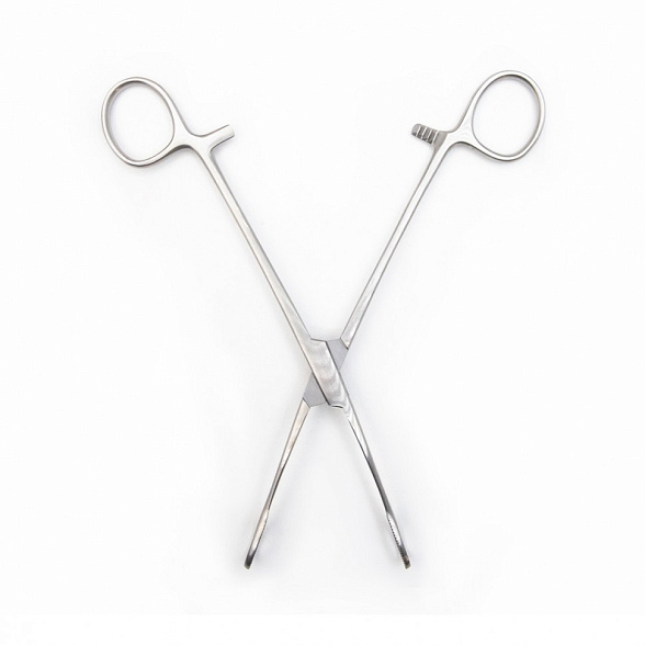 Щипцы окончатые для захватывания опухоли мозга 200мм