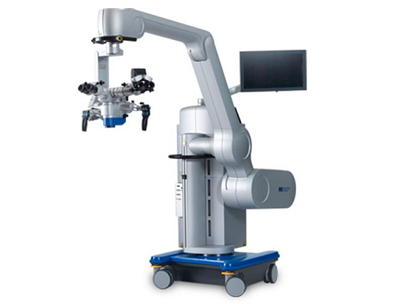 Операционный микроскоп с ассистентом Hi-R, Haag-Streit Surgical