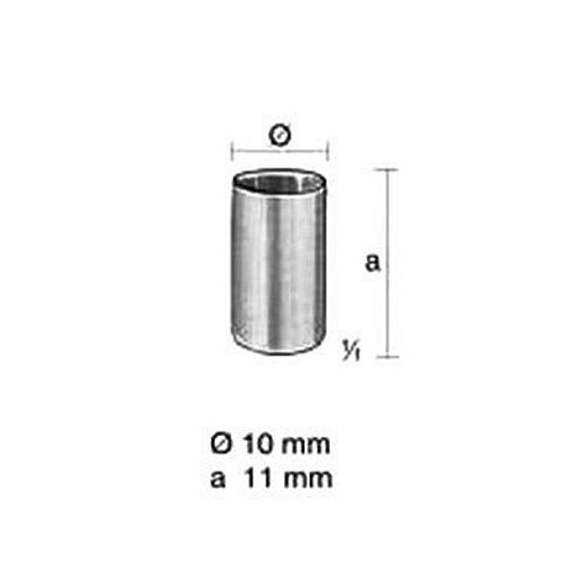 NOPA KD818/11 Наконечник аспирационный, 11мм/10мм