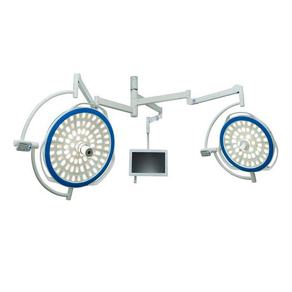 Светильник операционный светодиодный 720 LED м. 5050 LED, Y mod (2-блочный, потолочный) Альфа