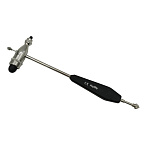 Неврологический молоточек ТРОМНЕР тяжелый 200г, с иглой и кисточкой, KaWe