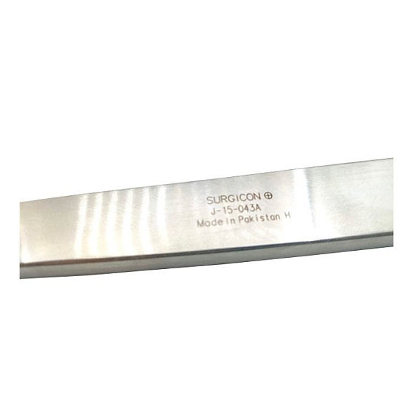 Нож резекционный брюшистый НЛ 165х55, Surgicon