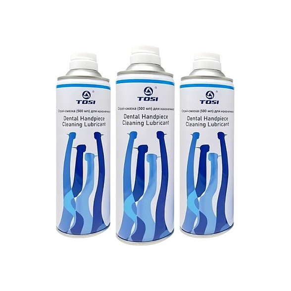 Спрей-смазка Tosi для турбинных наконечников и микромоторов