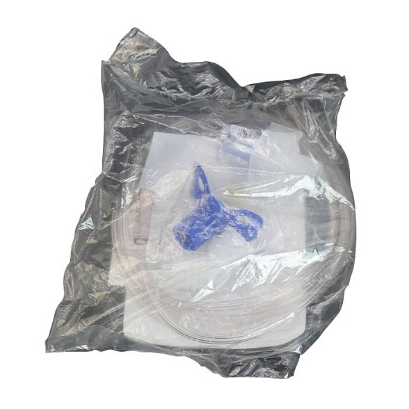 Небулайзер (распылитель) VixOneTM в комплекте с соской для малышей Pedi-NebТМ, 45o-градусным переходником и кислородным шлангом 2,1м, Westmed