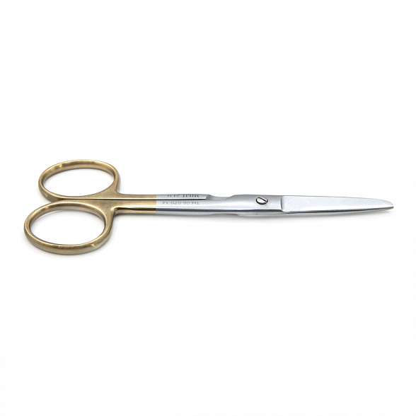 Ножницы STANDARD, с одним острым концом прямые , с твердосплавными вставками, 140 мм (Н-70р), МИЗТ