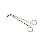 Ножницы сосудистые изогнутые под углом 45, 160 мм ПТО Медтехника