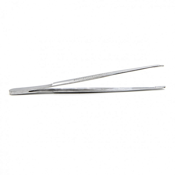 Пинцет глазной эпиляционный, тонкий, 105 мм. Surgiwell