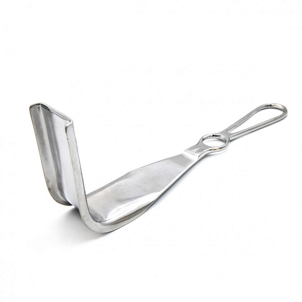 Зеркало медицинское по Дуайену №2.(88х45) длина 225 мм. Surgiwell