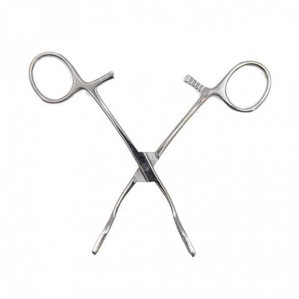 Языкодержатель прямой, длина 139 мм., для детей. Surgiwell