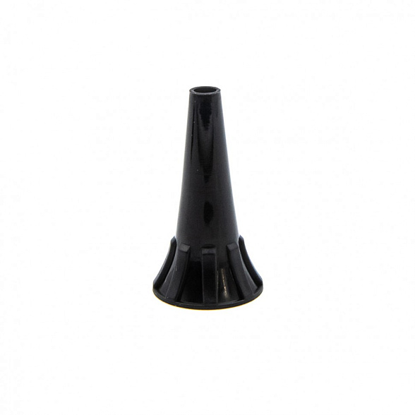 Одноразовая ушная воронка 4 мм, 100 шт./уп. черная для отоскопов e-scope, ri-scope® L1/L2 Riester