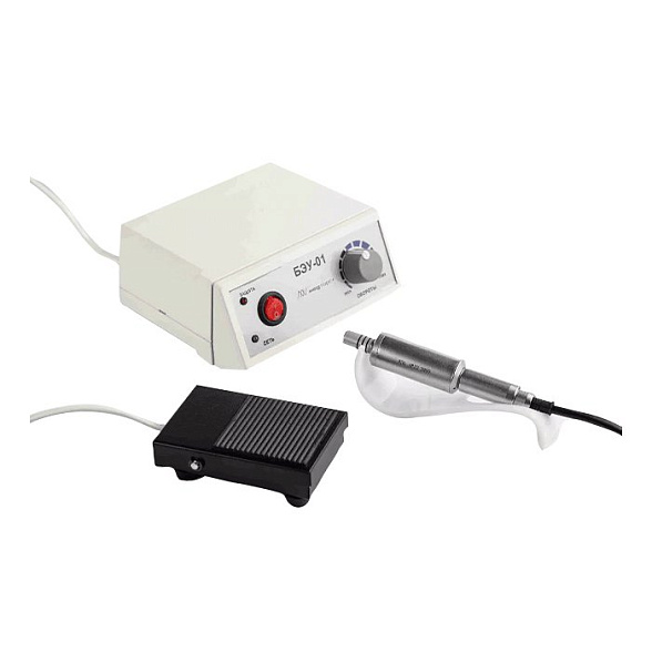 БЭУ-01.04 настольная бормашина 220В с микромотором ДП-4