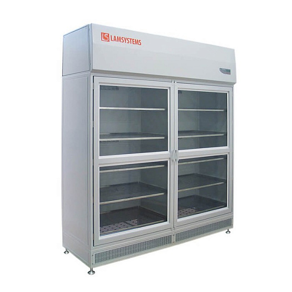 Шкаф стерильного хранения с распашными дверями и лампами УФО (КД 442.180.00)