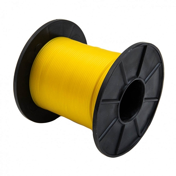 Восковая нить Беловакс 1,5мм желтая литьевая сверхмягкая, 100гр., Владмива