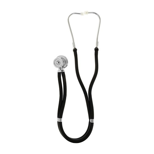 Медицинский стетоскоп Раппопорта 04-АМ602 ВК, черный, AMRUS